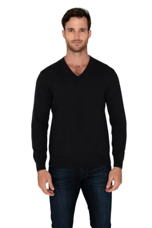 100% Extra Fine Merino Wool "V-Neck"