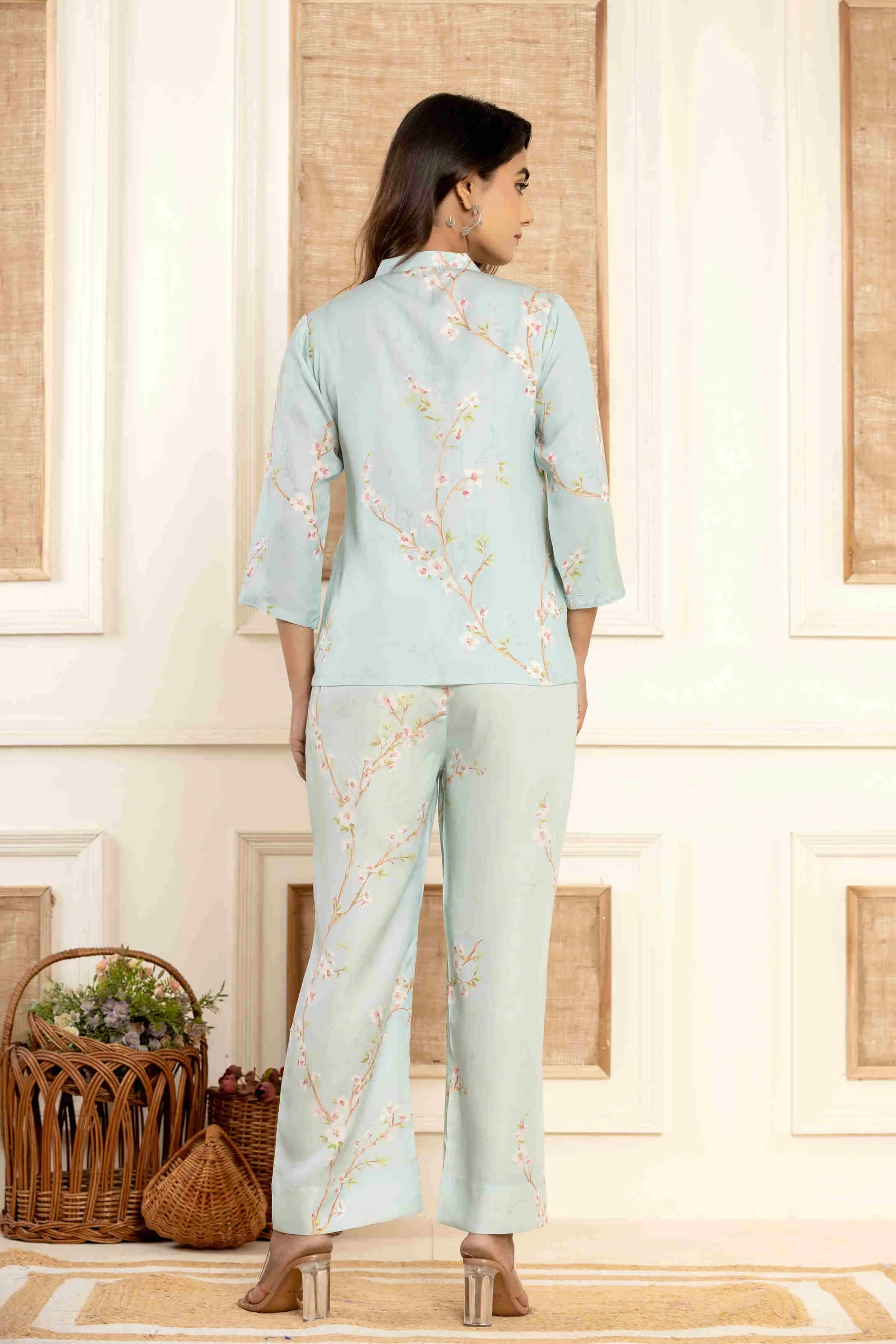 100% Tencel Fabric Floral Dreams Sleepwear