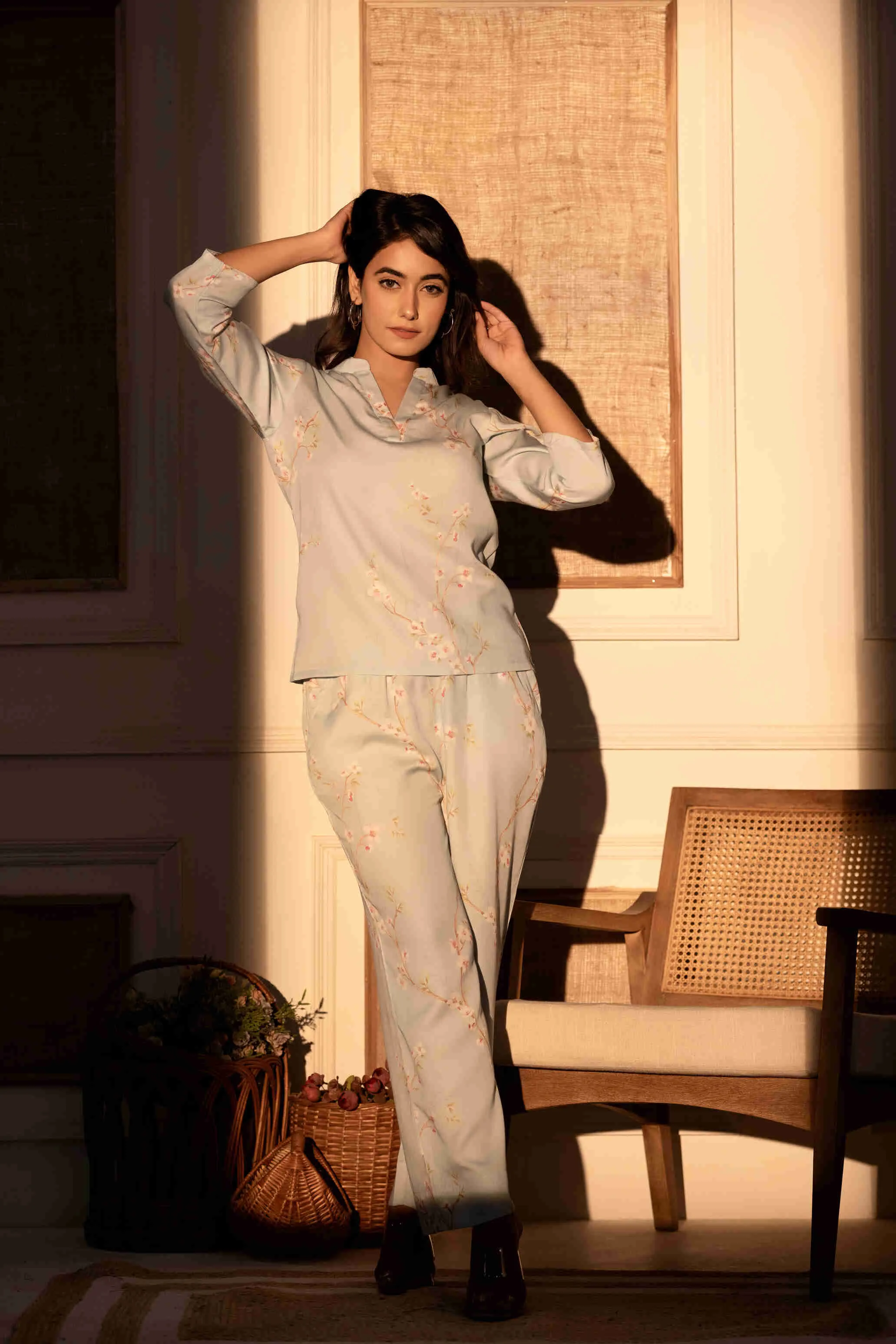 100% Tencel Fabric Floral Dreams Sleepwear