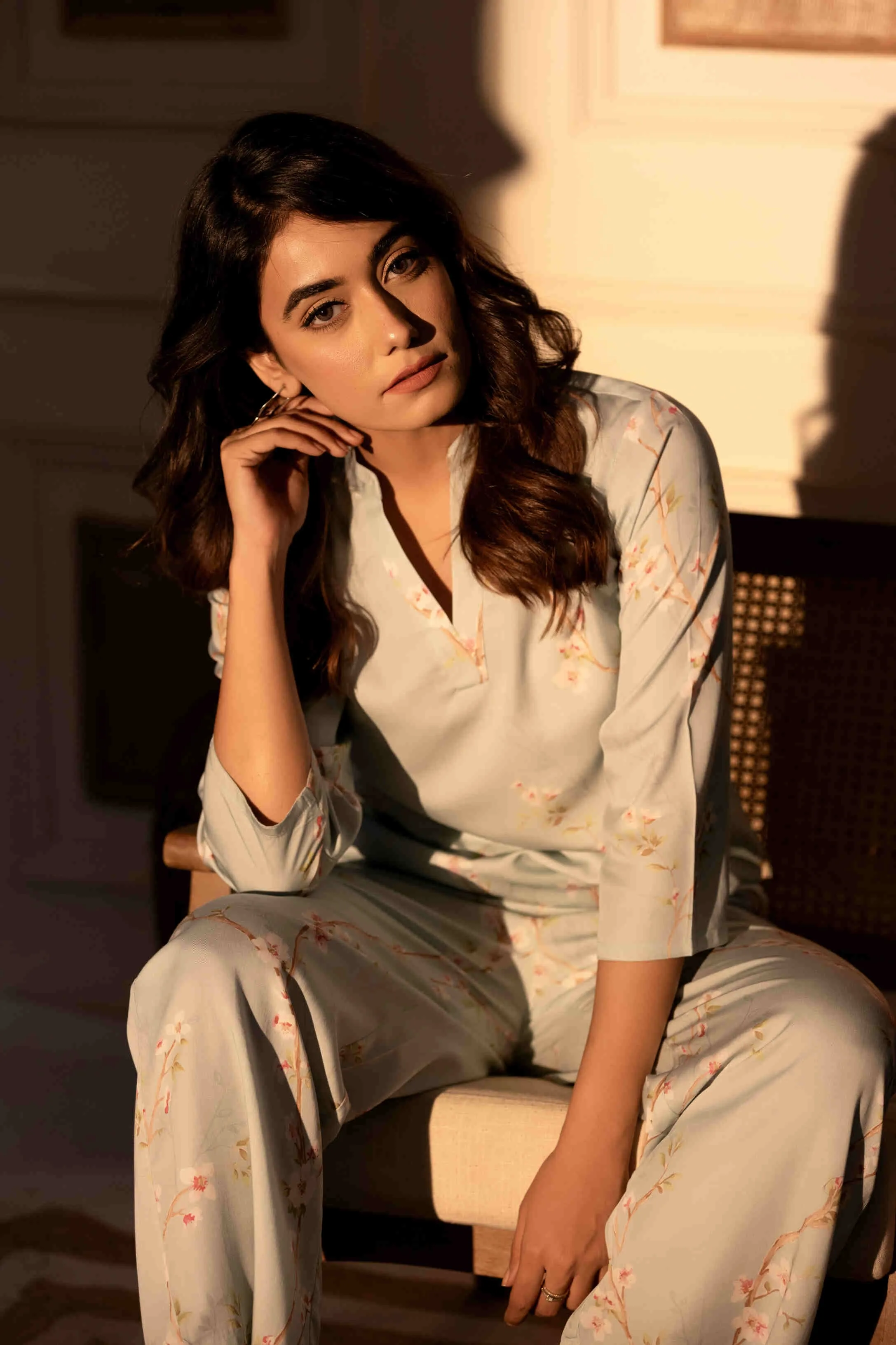 100% Tencel Fabric Floral Dreams Sleepwear