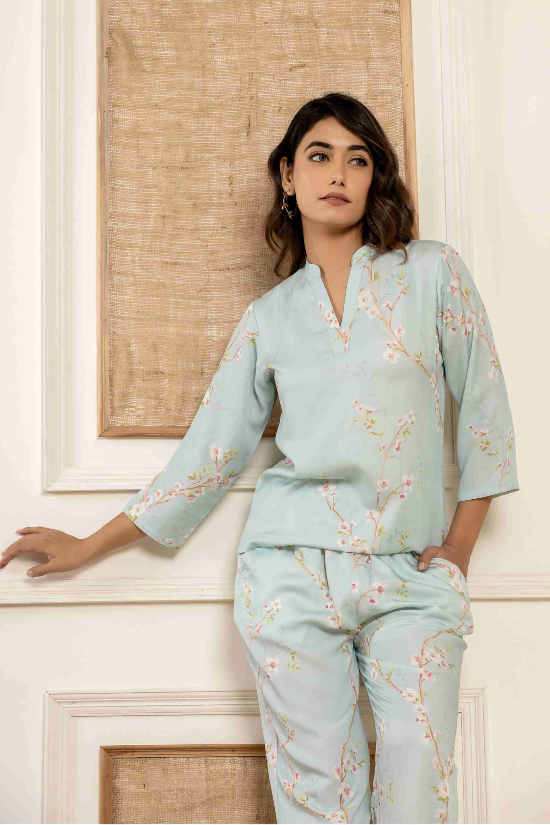 100% Tencel Fabric Floral Dreams Sleepwear
