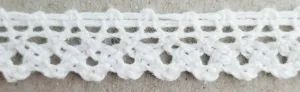1/2" Cotton Cluny Lace Trimming - 20 Yards - MADE IN USA!