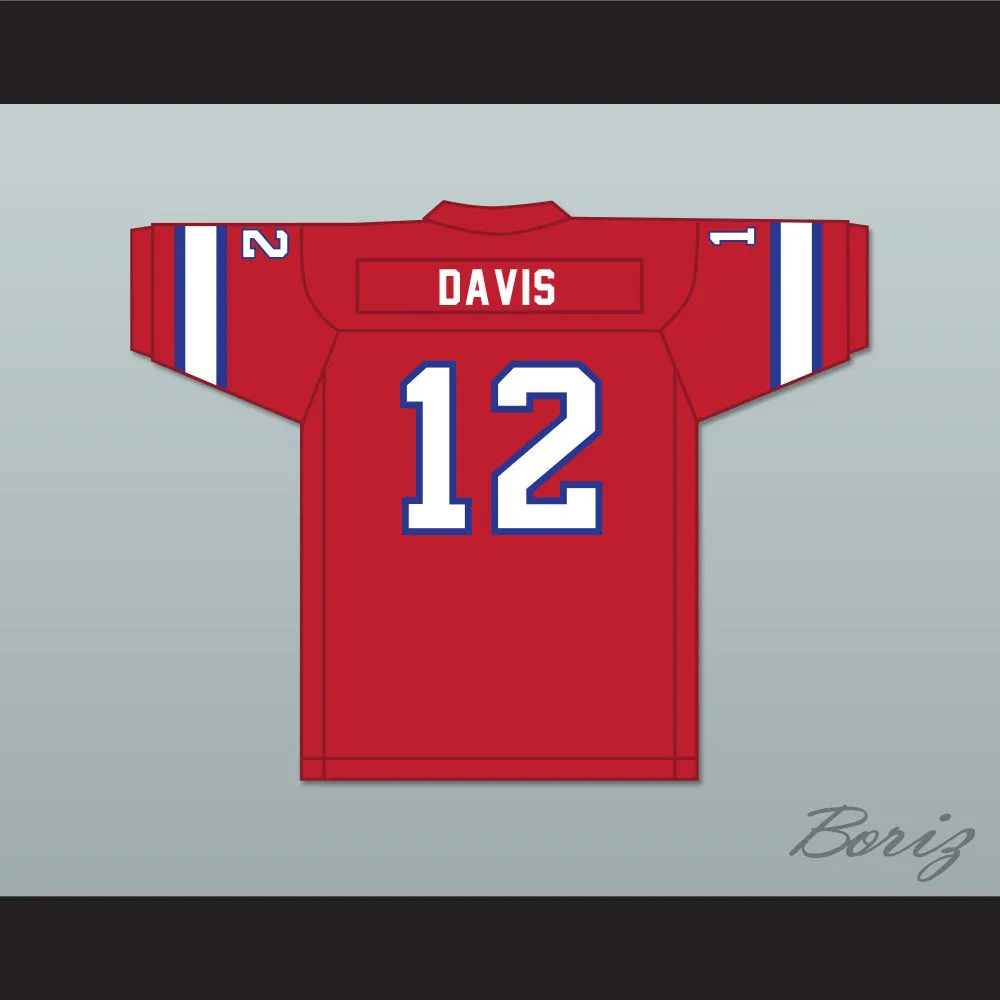 1974 WFL Bob Davis 12 Florida Blazers Road Football Jersey