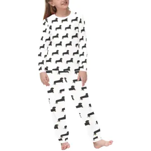 2 Piece Dachshund Children's Pajama Set