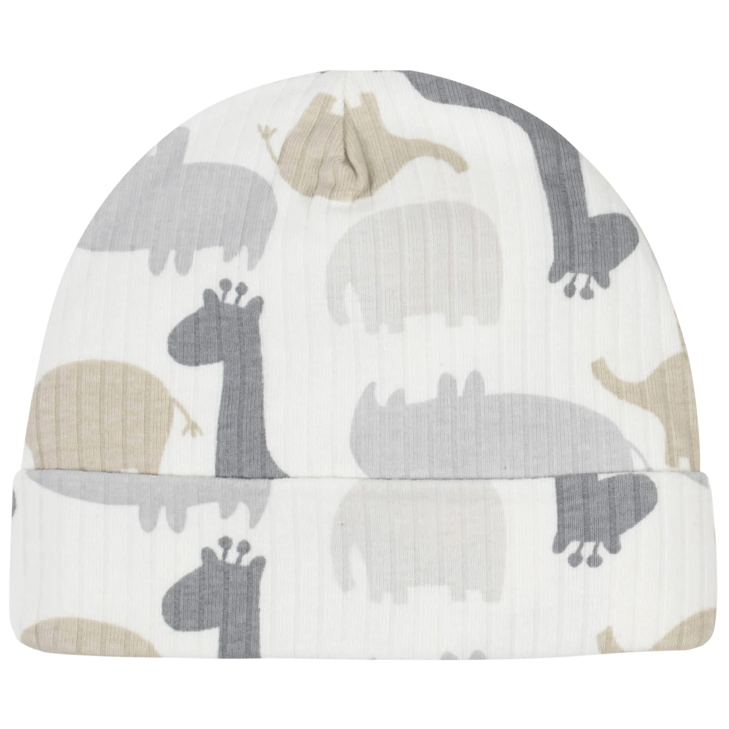 4-Piece Organic Baby Boys Jungle Gowns & Caps