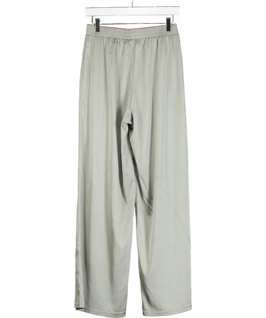 7 Days Active Grey Shiny Lounge Pants UK S