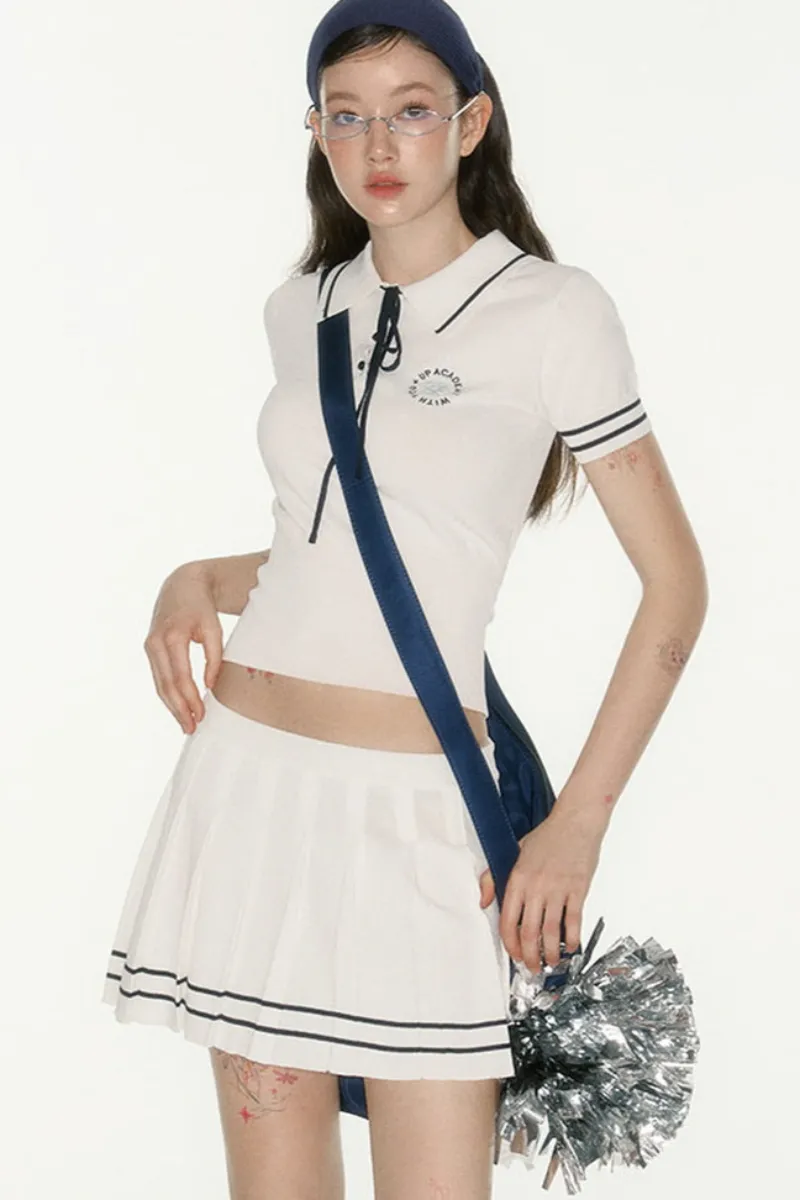 Active Vibe Knitted Shirt / Skirt