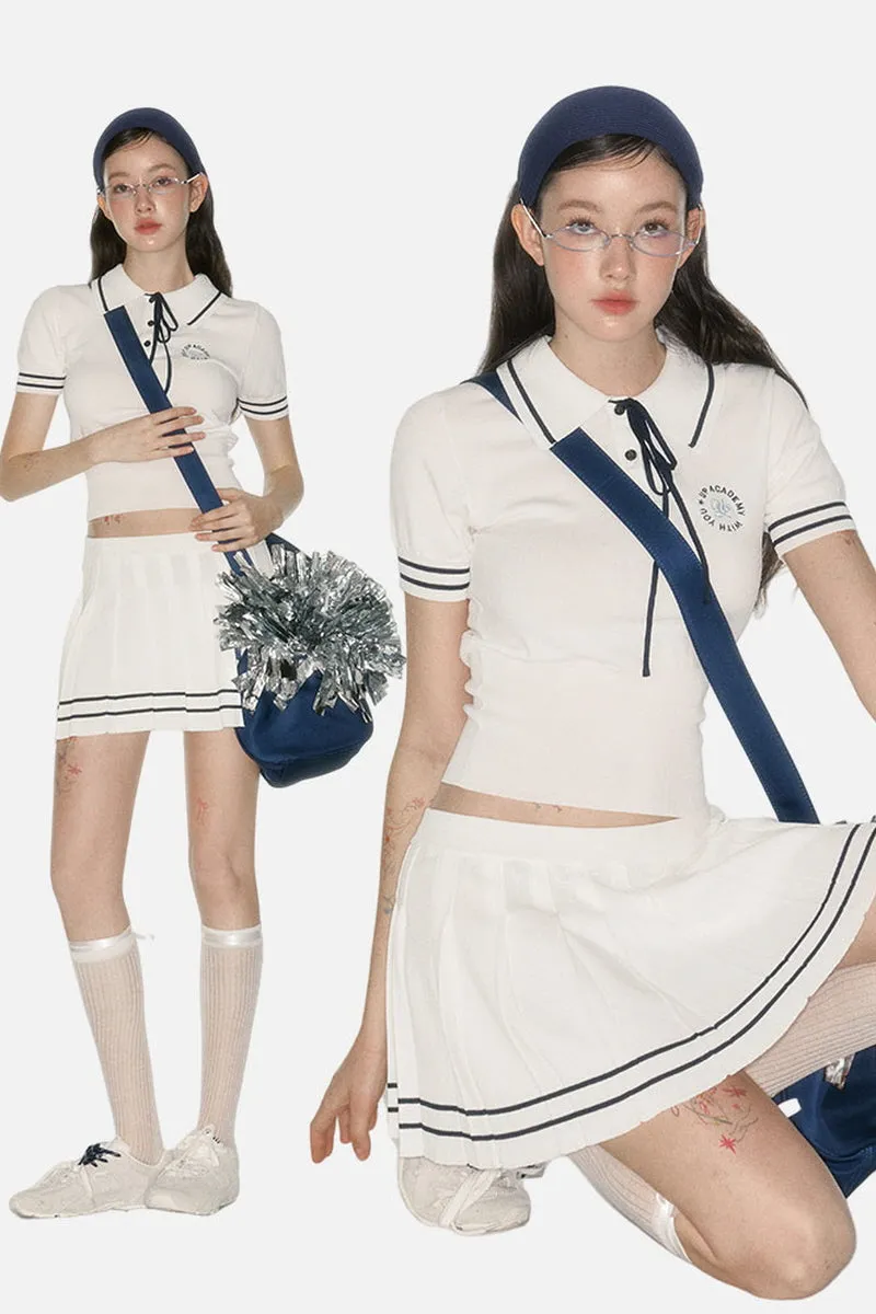 Active Vibe Knitted Shirt / Skirt