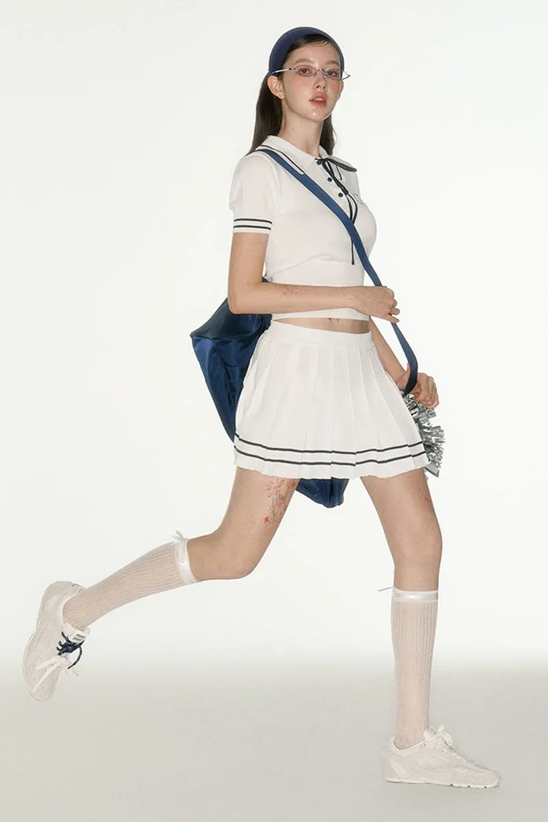 Active Vibe Knitted Shirt / Skirt