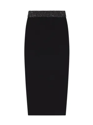 A.L.C. Jane Skirt in Black/Silver