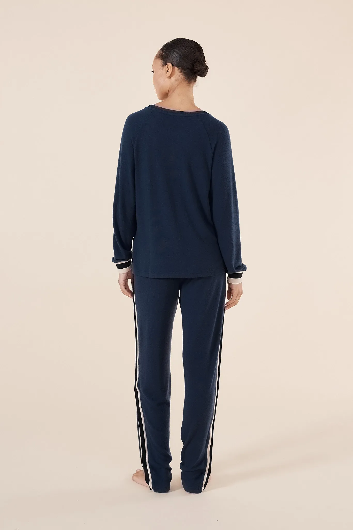 Alison Sporty Long Lounge Set / Navy
