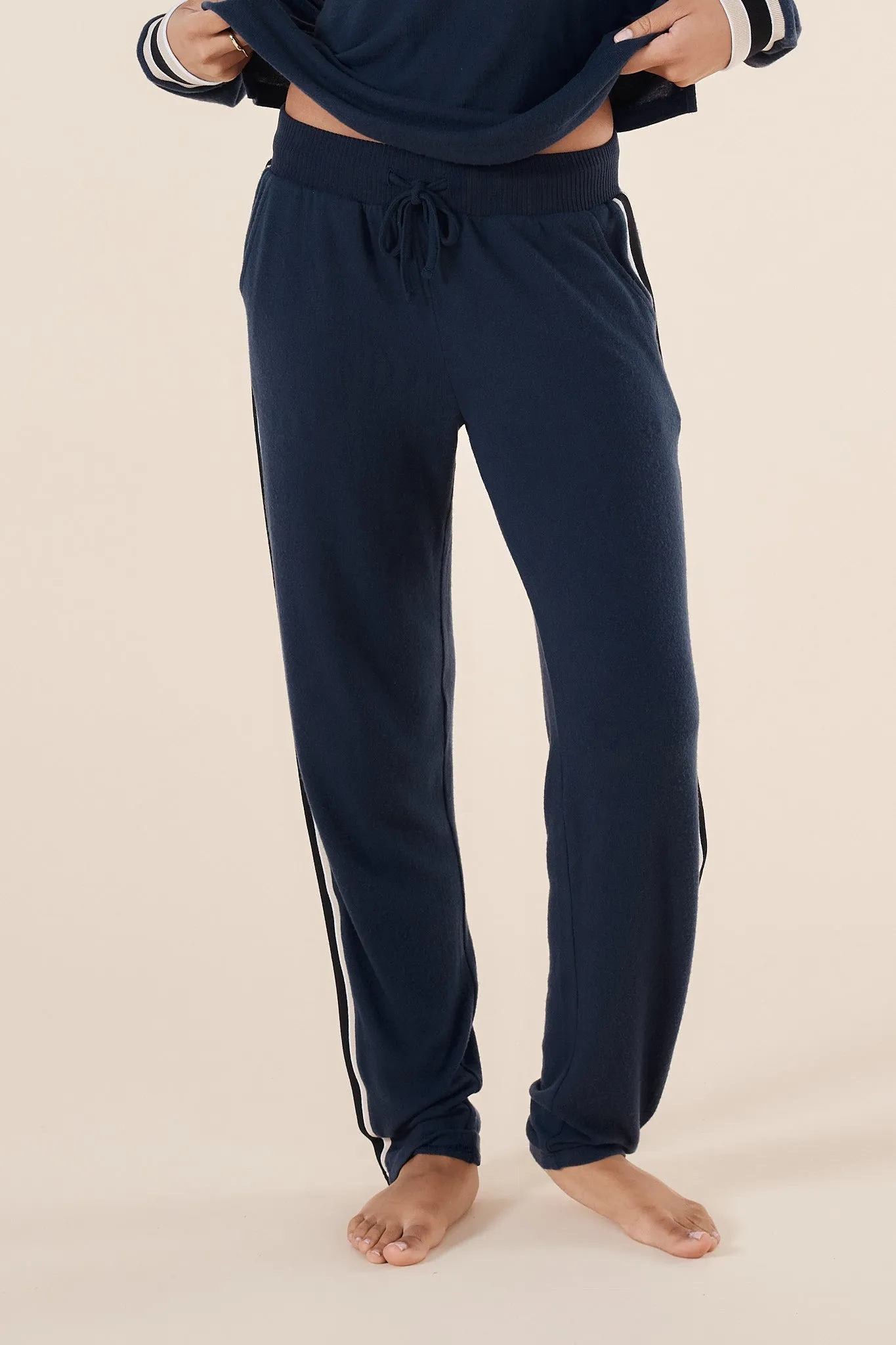 Alison Sporty Long Lounge Set / Navy