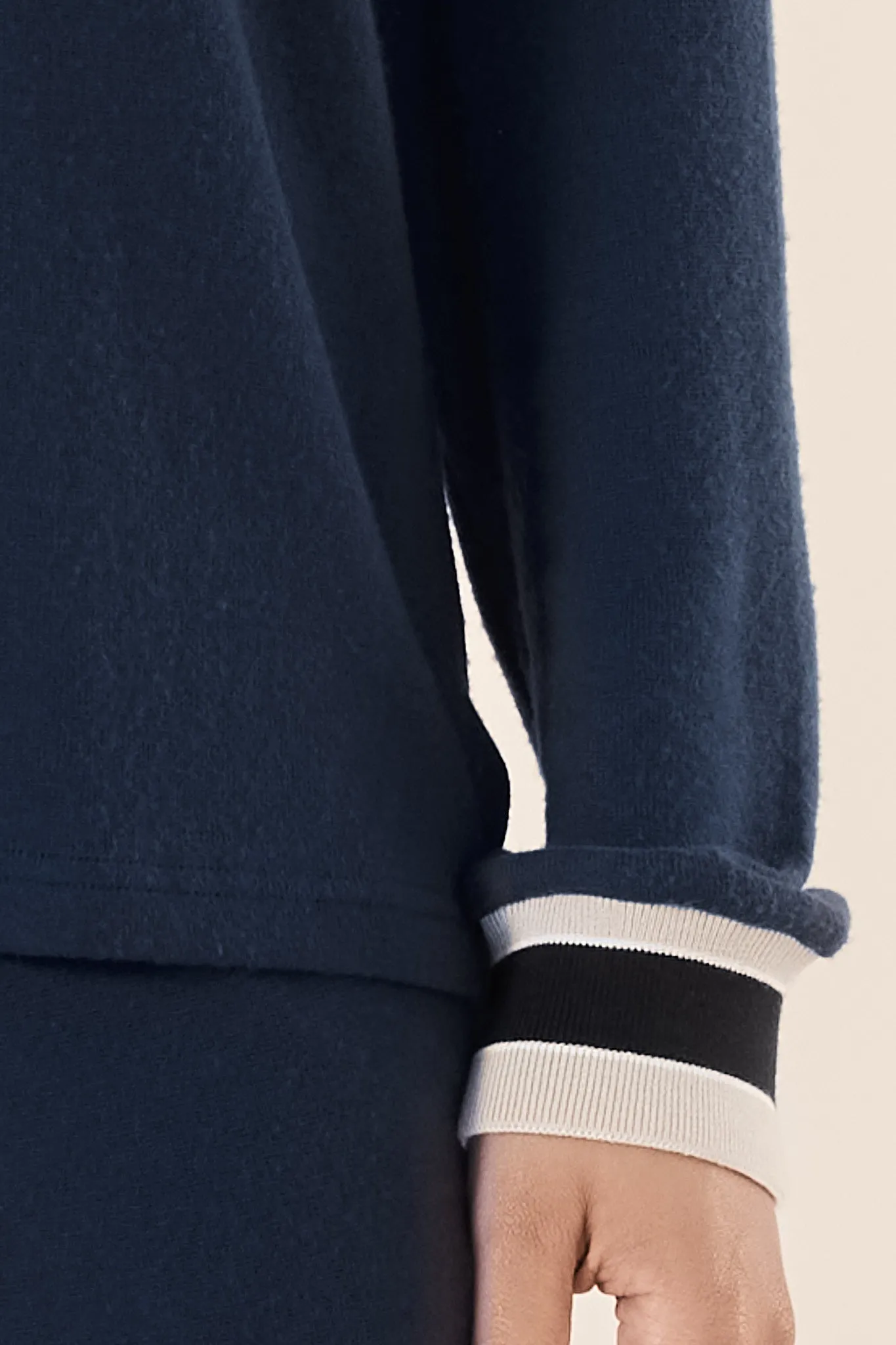 Alison Sporty Long Lounge Set / Navy