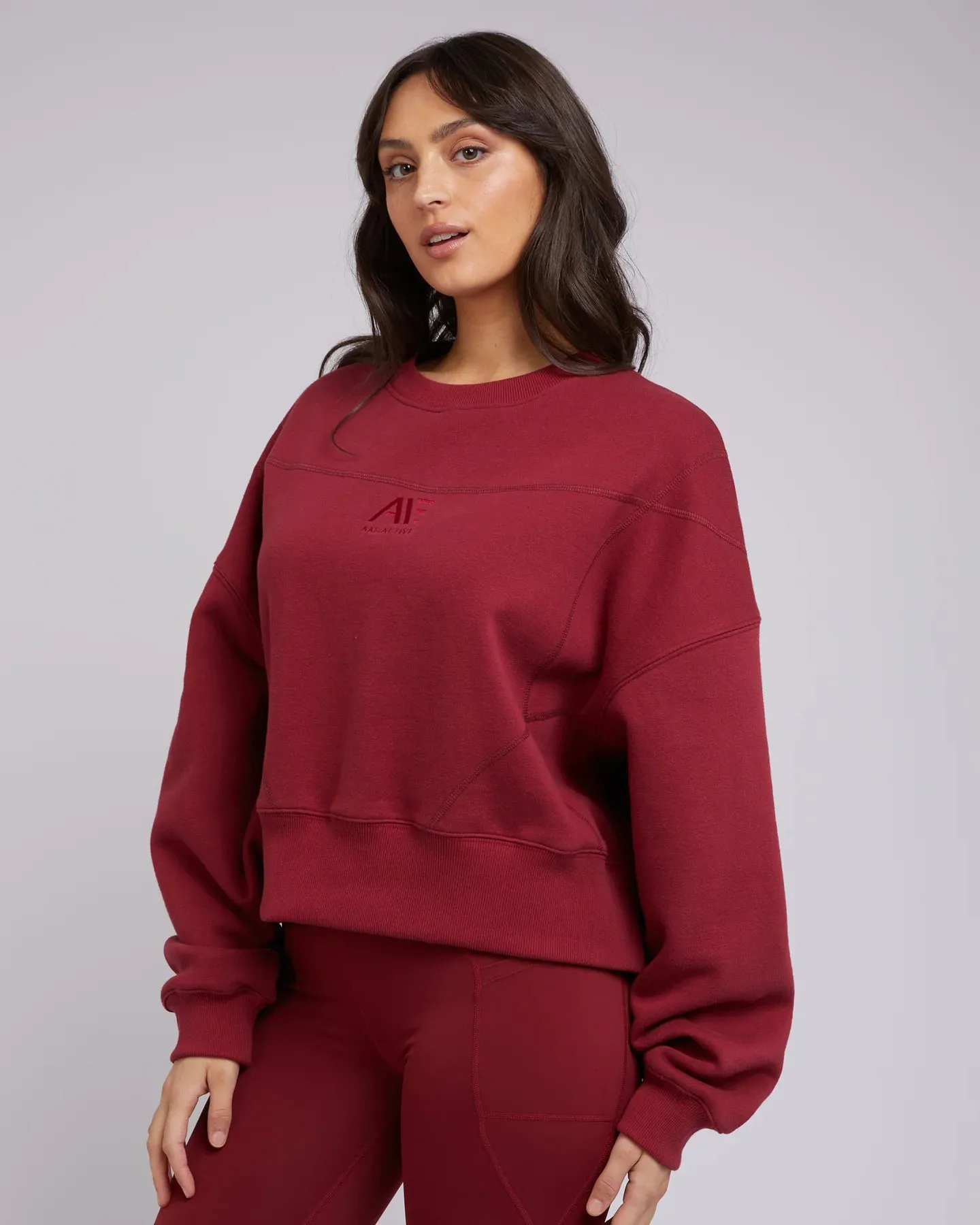 ALL ABOUT EVE ACTIVE TONAL SWEATER PORT