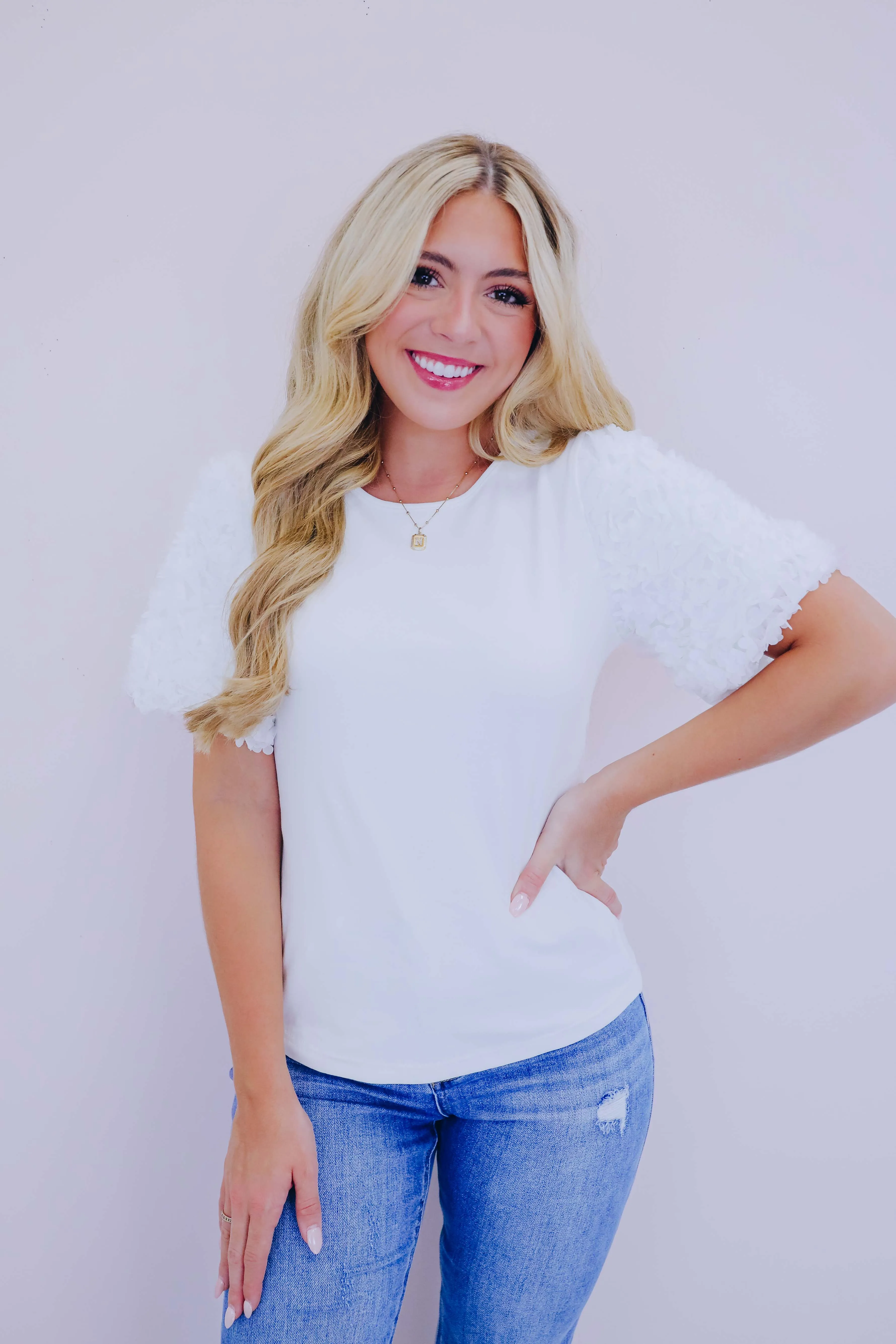 All Dolled Up Petal Puff Sleeve Top - 6 Colors