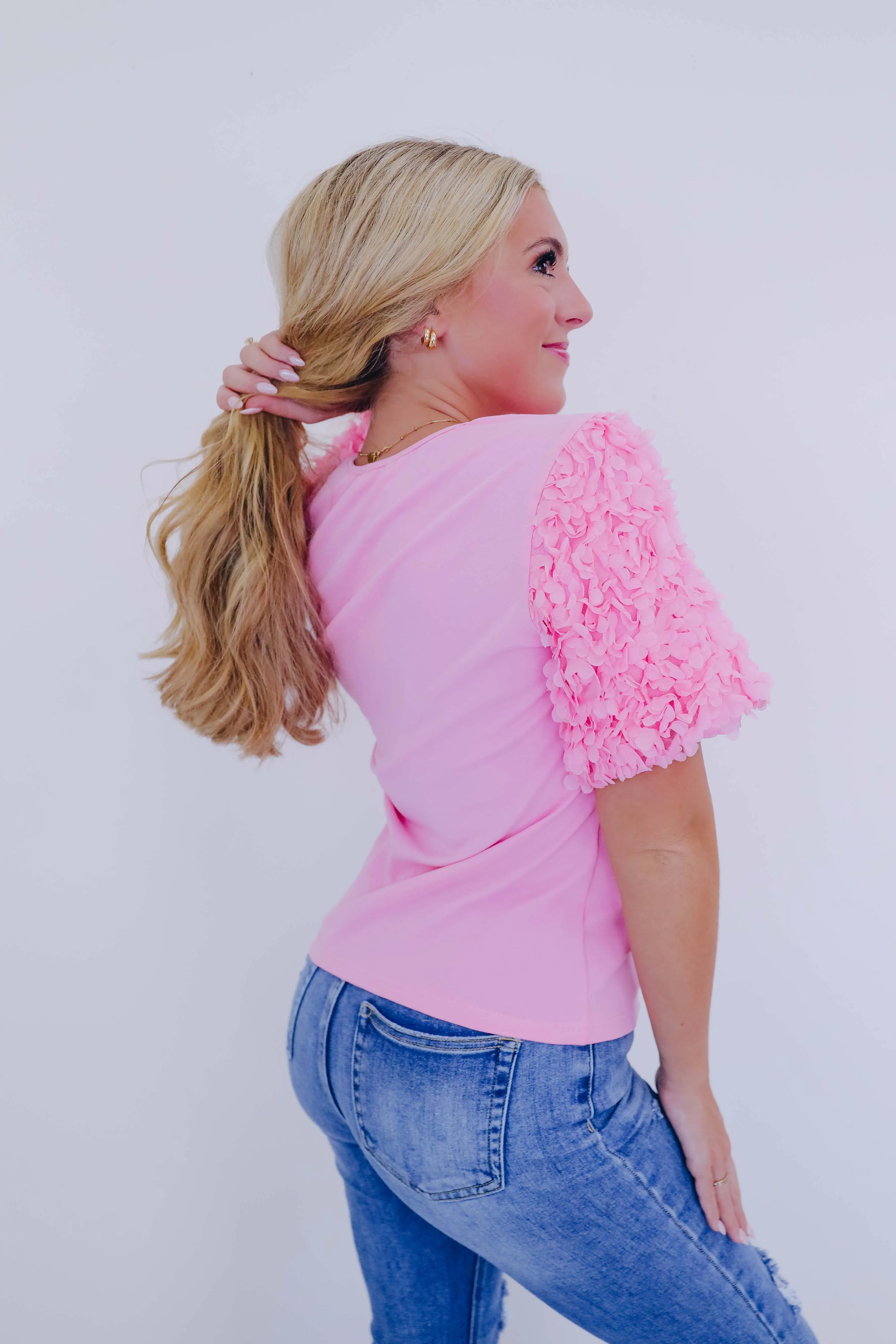 All Dolled Up Petal Puff Sleeve Top - 6 Colors