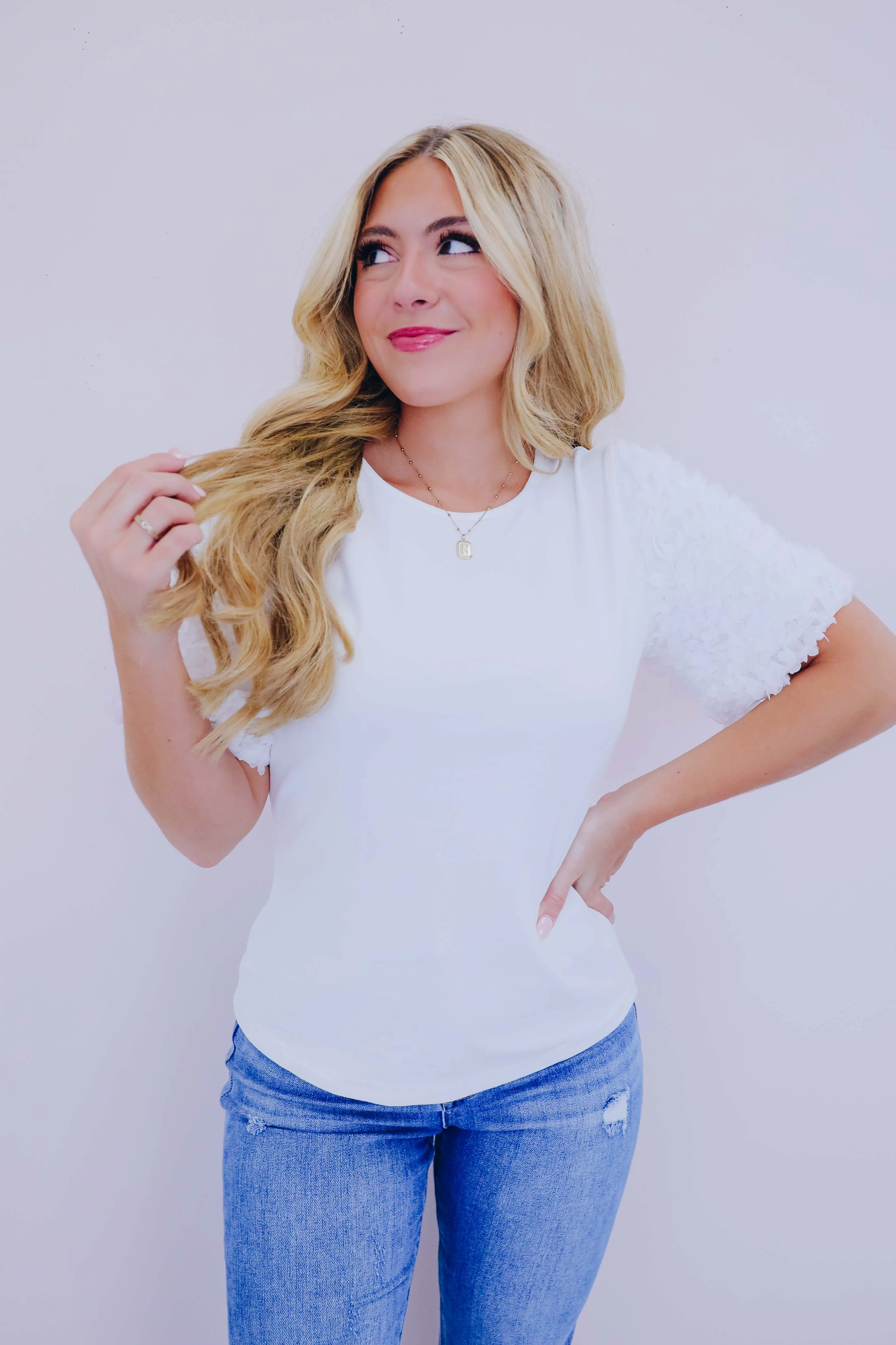 All Dolled Up Petal Puff Sleeve Top - 6 Colors