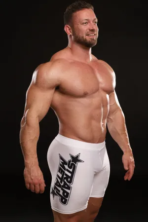 Allstar Slayer Shorts White