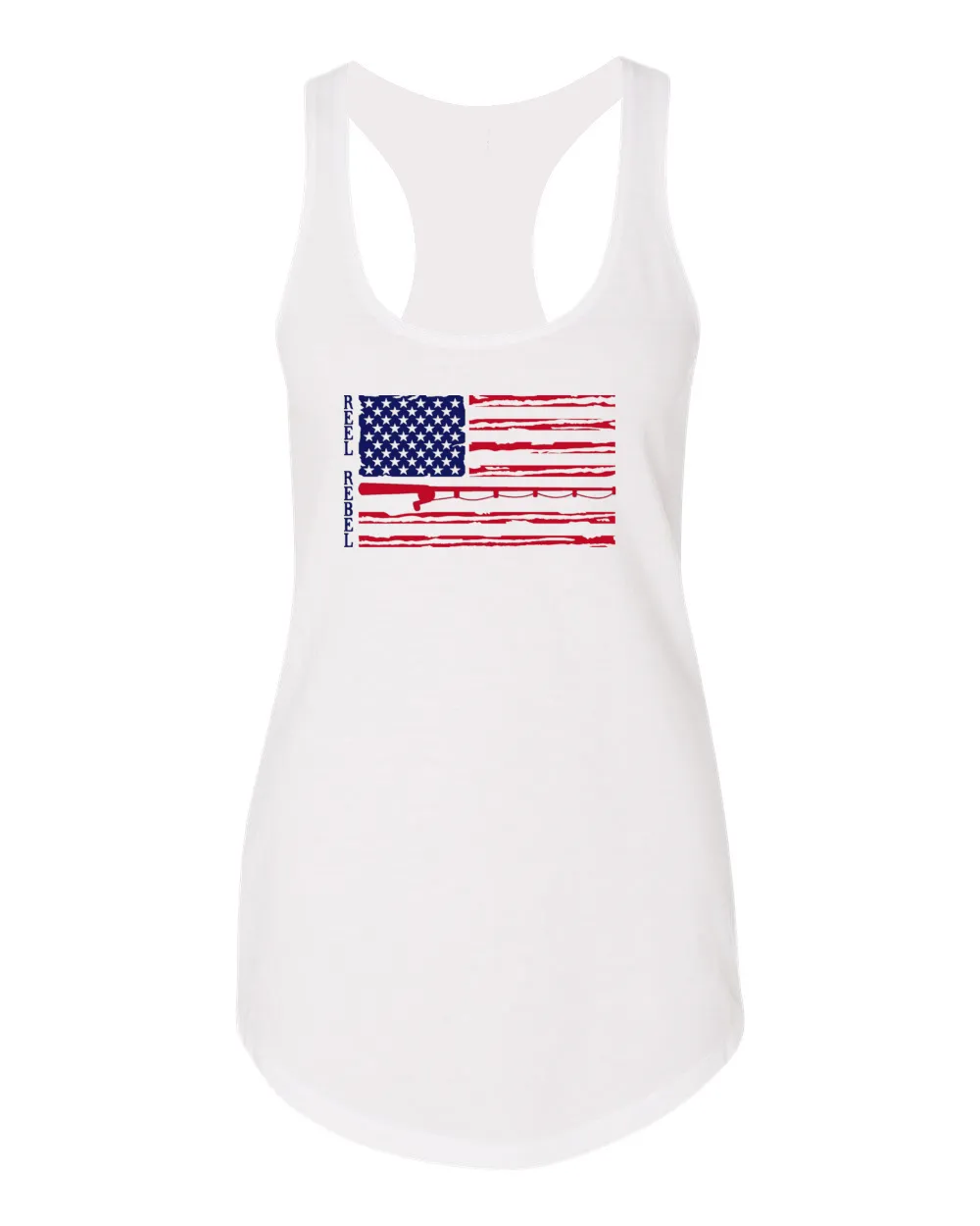 American Flag Racerback Tank