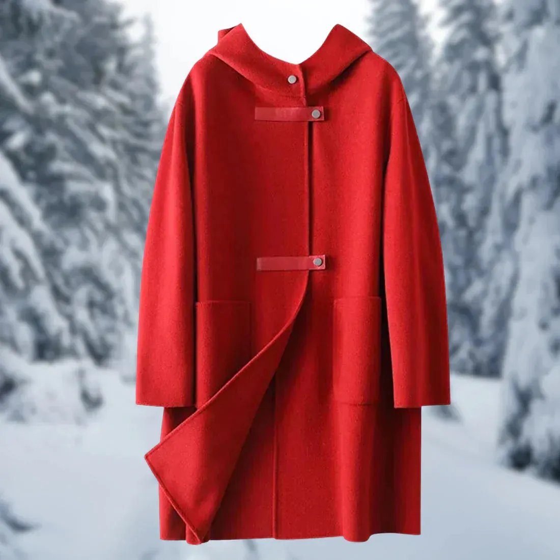Amélie - Elegant wool overcoat