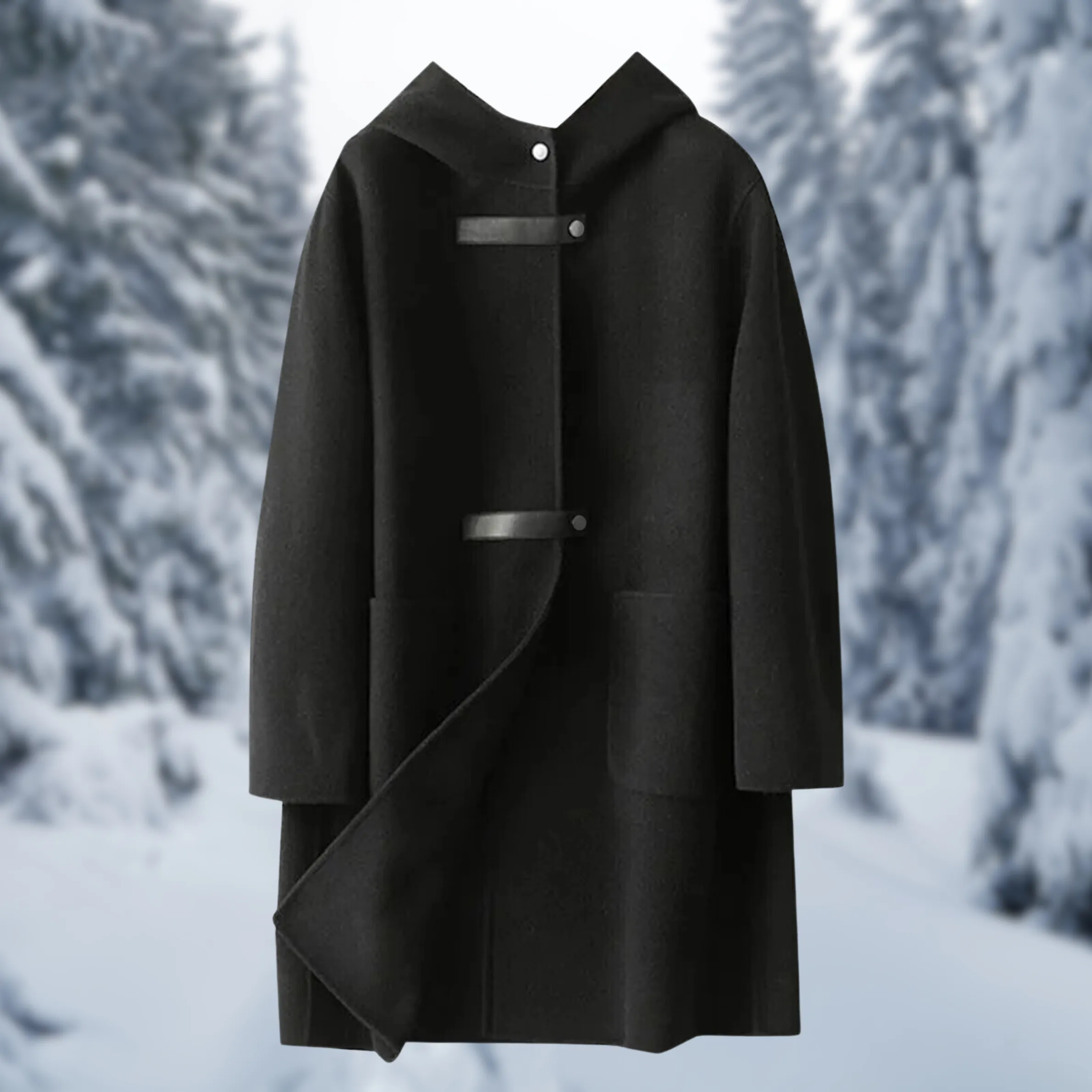 Amélie - Elegant wool overcoat