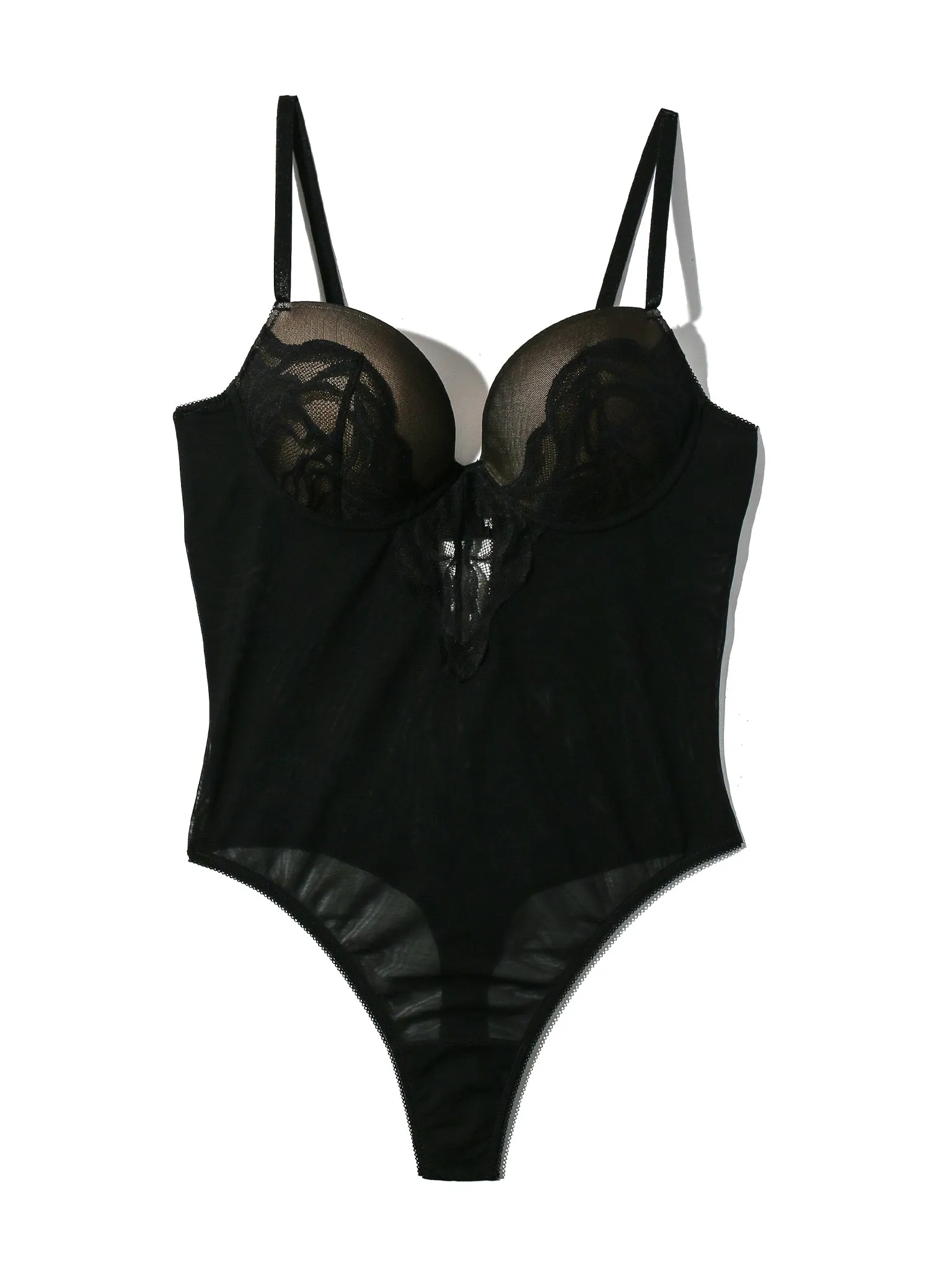 &oh™ Dark Romance Underwire Bodysuit Black Sale