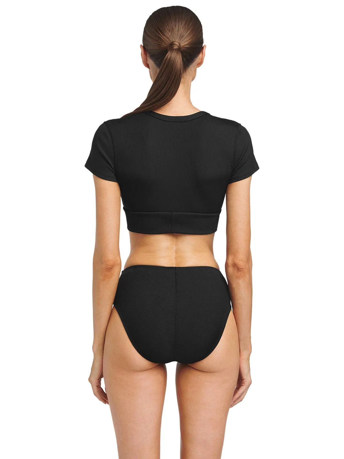 Amy Raglan-Amy High Waist Bikini ::RET