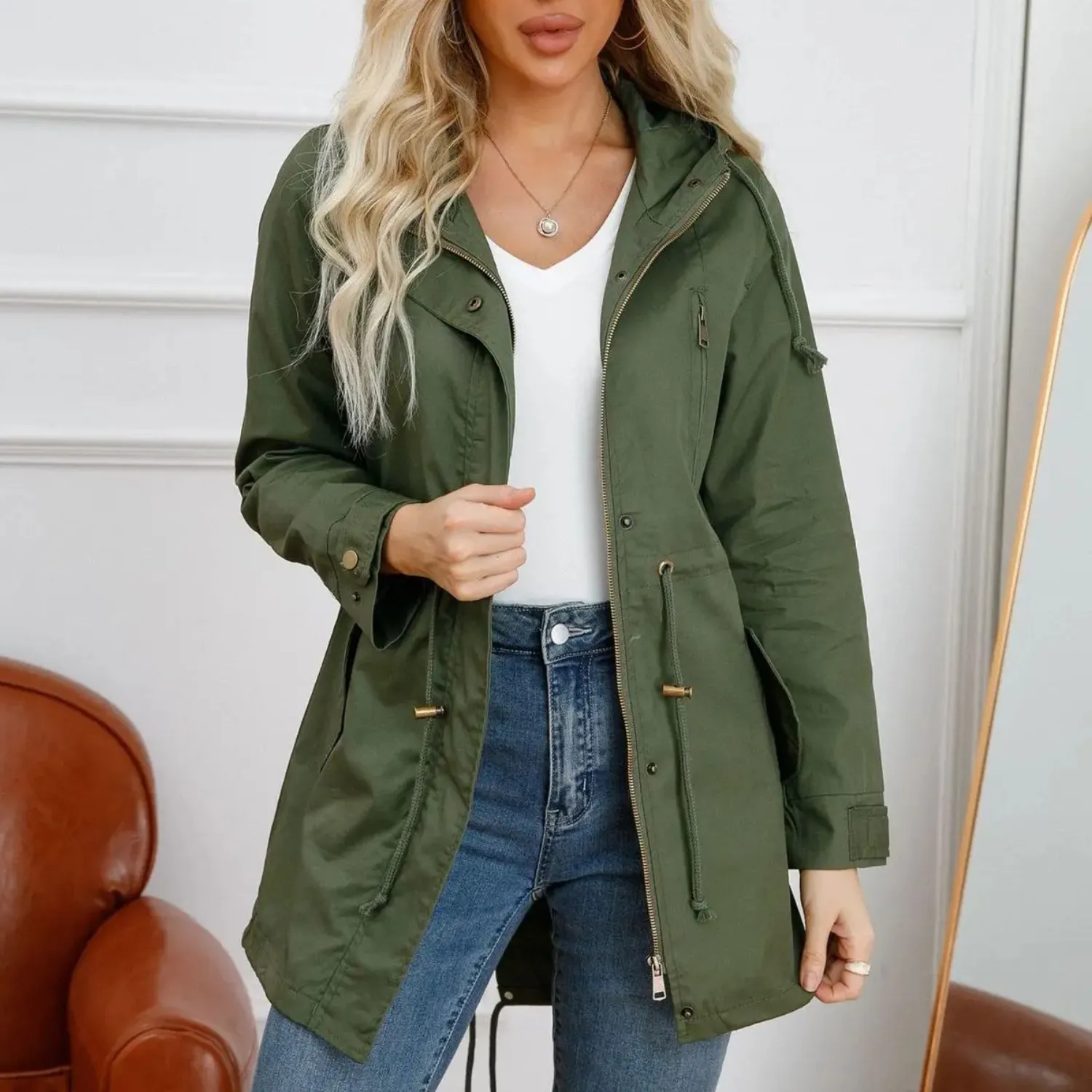 Anna - Hooded windbreaker