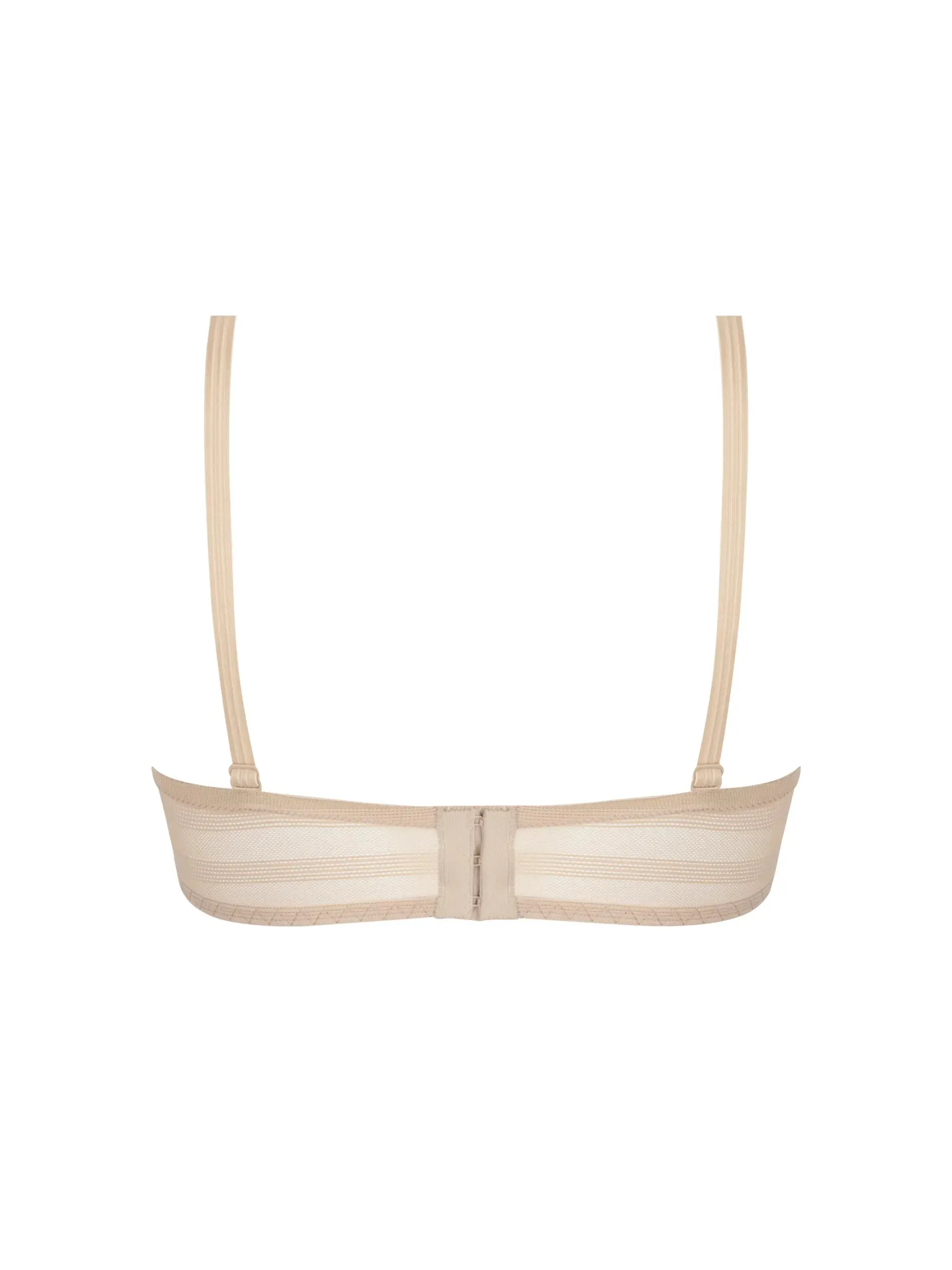 Antigel J14 New Apesanteur Strapless Bra 0005- BLACK/SKIN ROSE