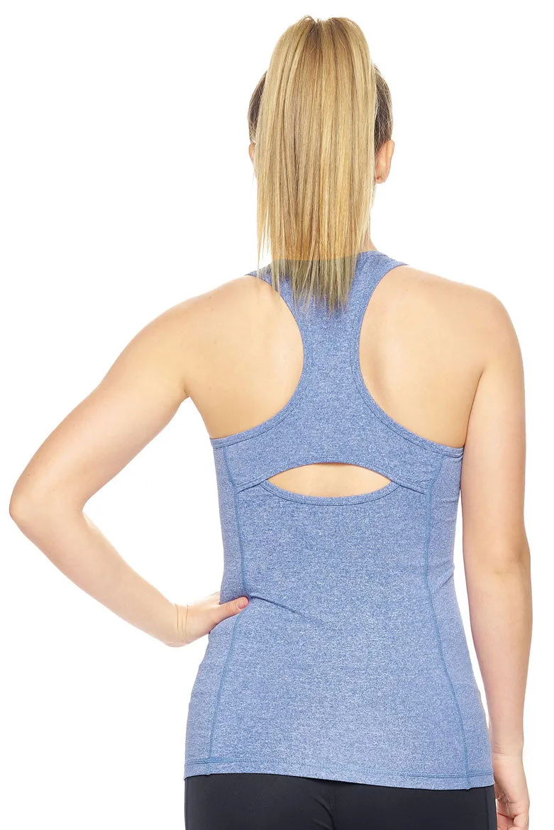 AQ224 Airstretch™ Eyelet Racerback Tank