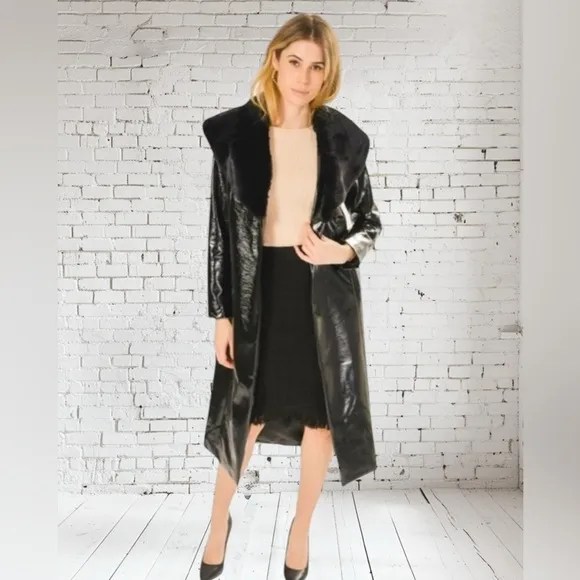 Area Stars Stella Coat - Size Large - NWT (Black)**