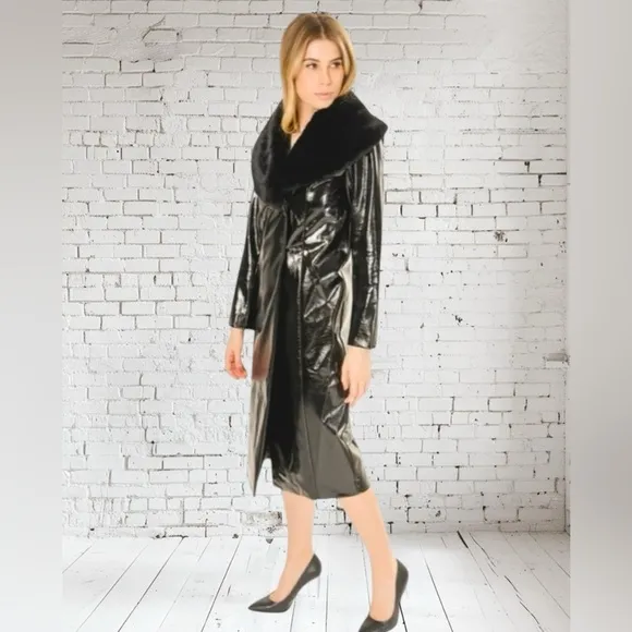 Area Stars Stella Coat - Size Large - NWT (Black)**
