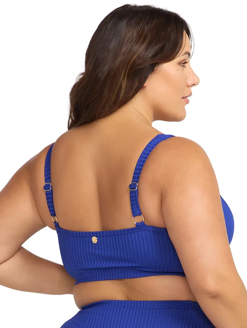 Artesands Fuseli Zip Swim Crop Top