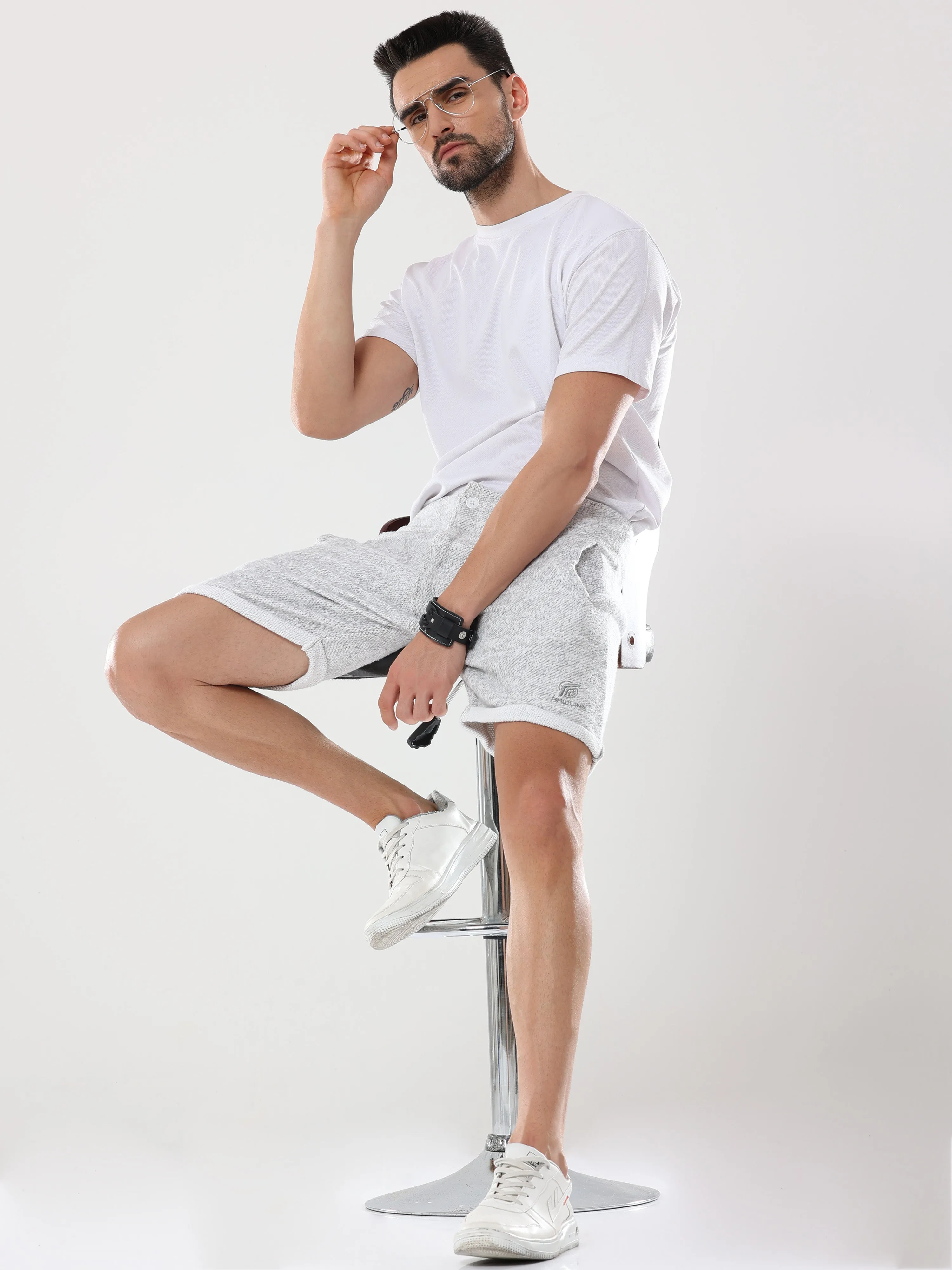 Ash Grey Premium Collection Shorts