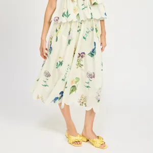 Ashley Belted Midi Skirt