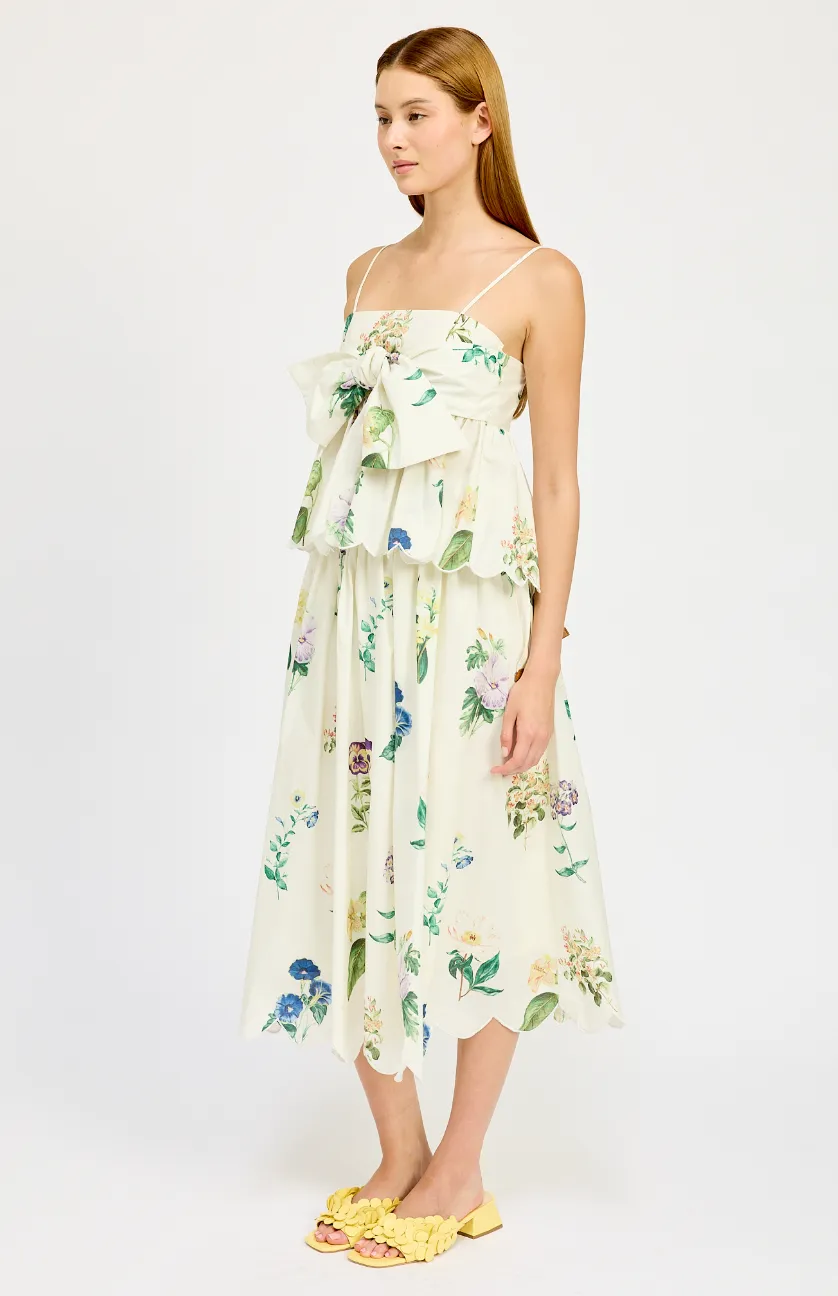 Ashley Belted Midi Skirt