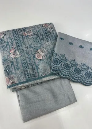 ATQ6796 - Unstitched Blue Alpine Suit