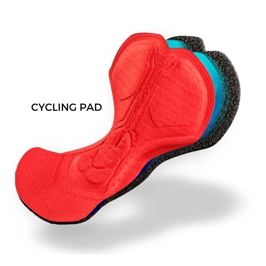 AUBISQUE CYCLING BIB SHORT MALIBU BLACK
