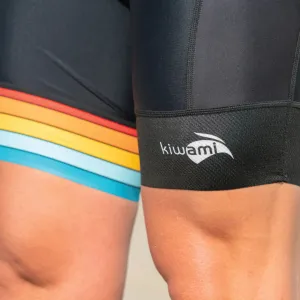AUBISQUE CYCLING BIB SHORT MALIBU BLACK