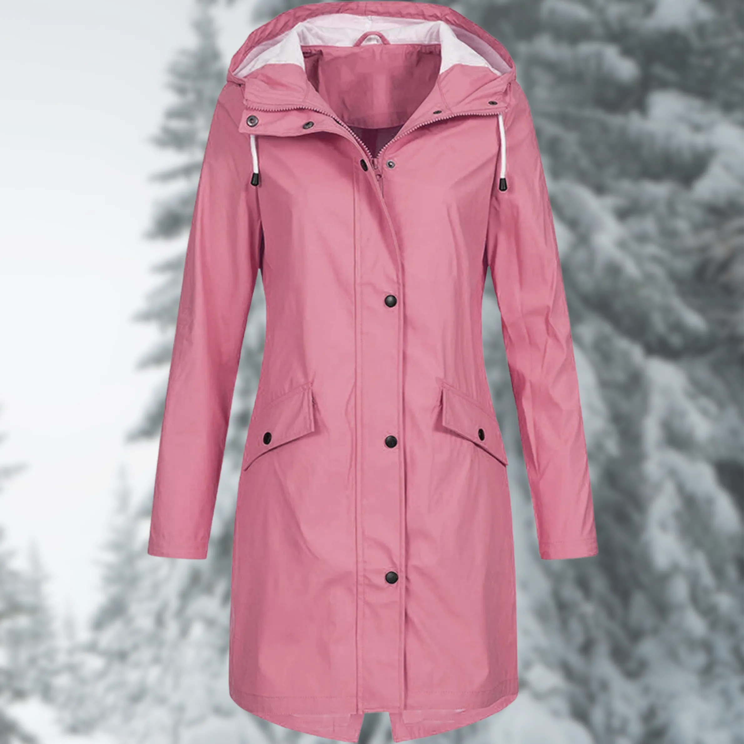 Audrey - Long Mackintosh Raincoat