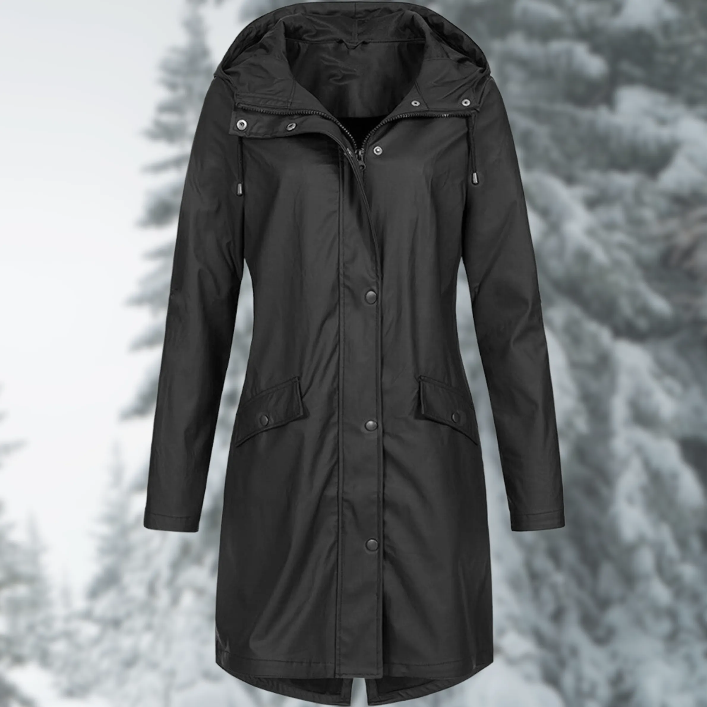 Audrey - Long Mackintosh Raincoat
