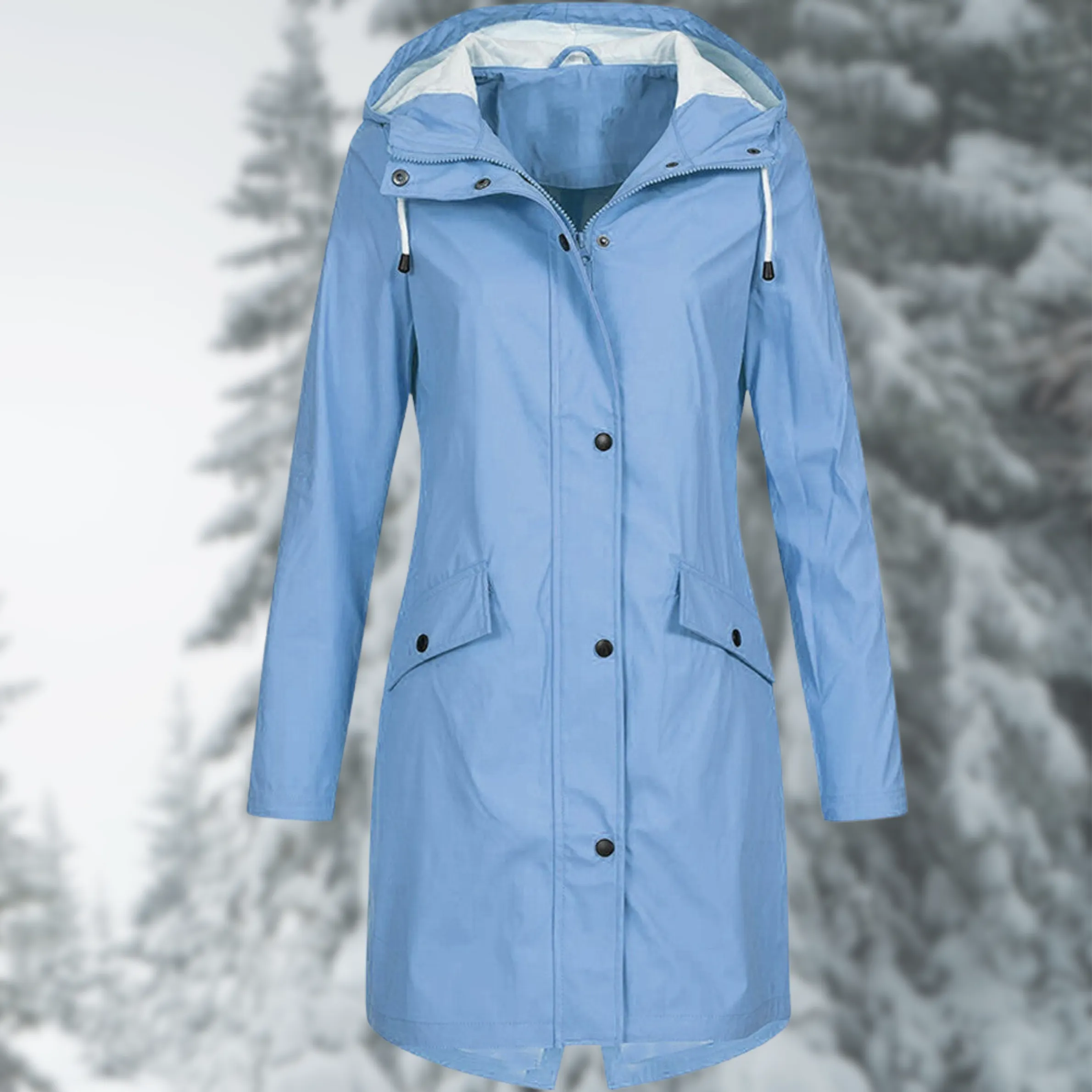 Audrey - Long Mackintosh Raincoat