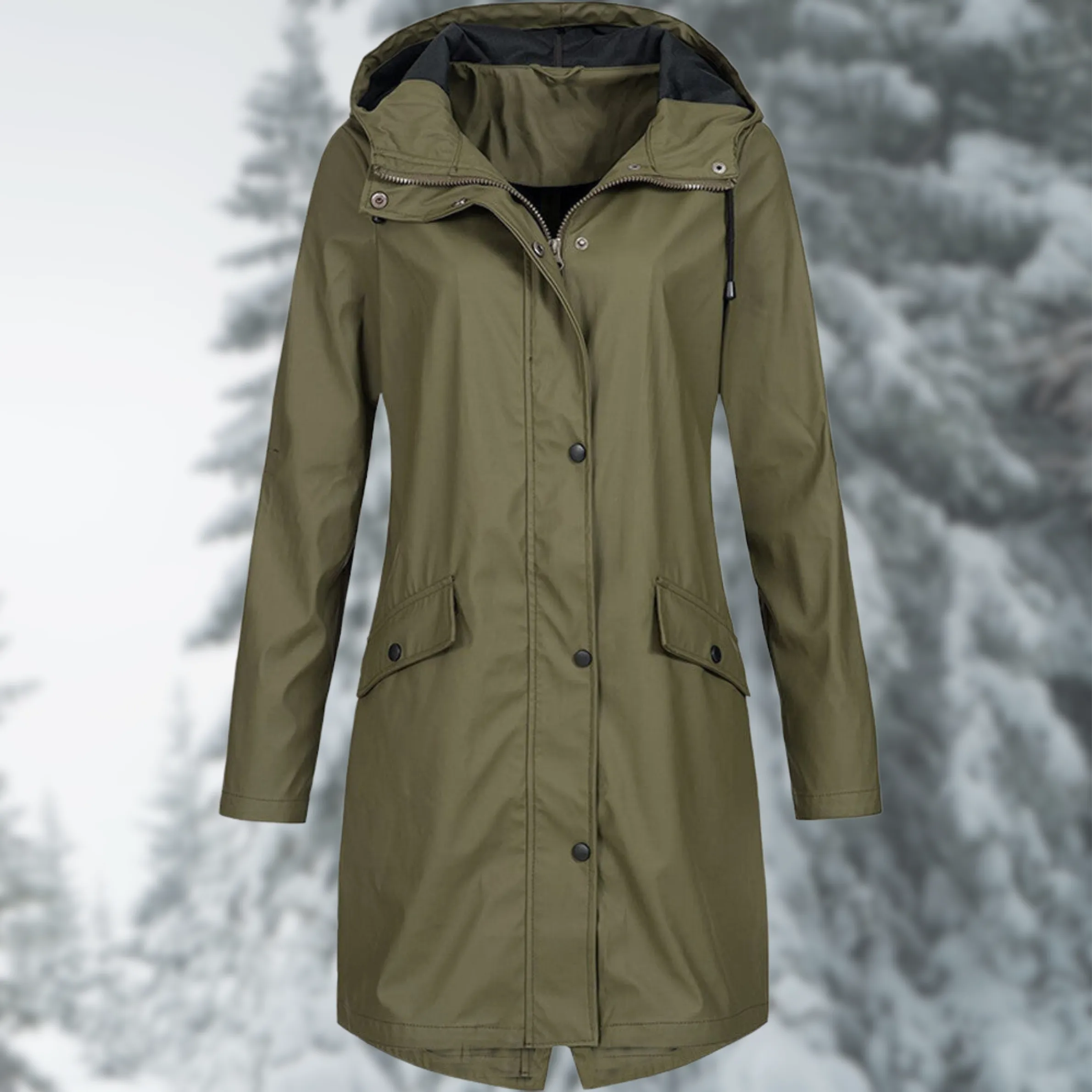 Audrey - Long Mackintosh Raincoat