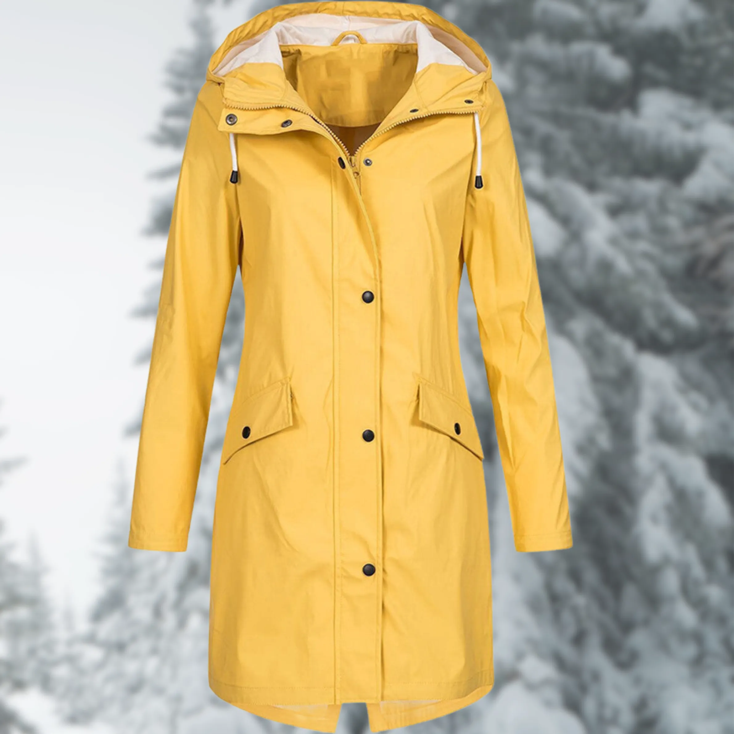 Audrey - Long Mackintosh Raincoat