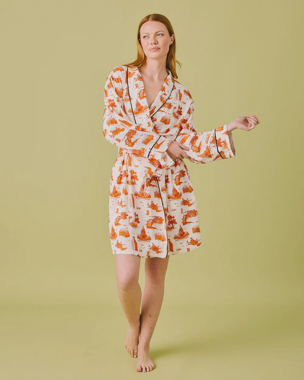 AUSTIN TOILE LOUNGE ROBE