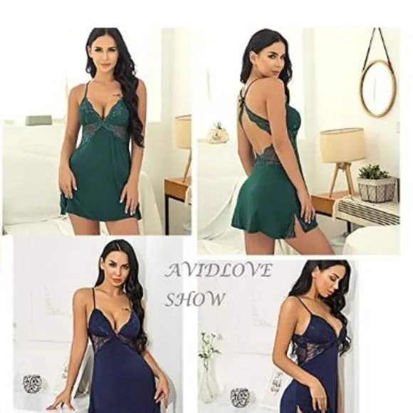 Avidlove Women Lingerie Lace Lingerie Sleepwear.