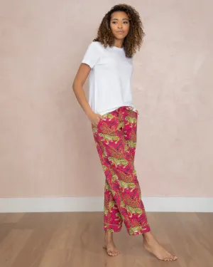Bagheera - T-Shirt and PJ Pants Bundle - Hot Pink/Cloud