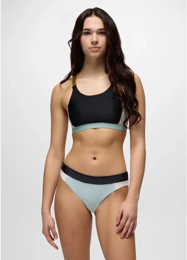 Baja Bound Summer Wave Swim Bottom - Saltwater Colorblock