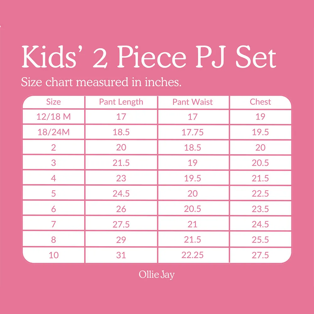 Bamboo Pyjama Set | Santa Cocoa