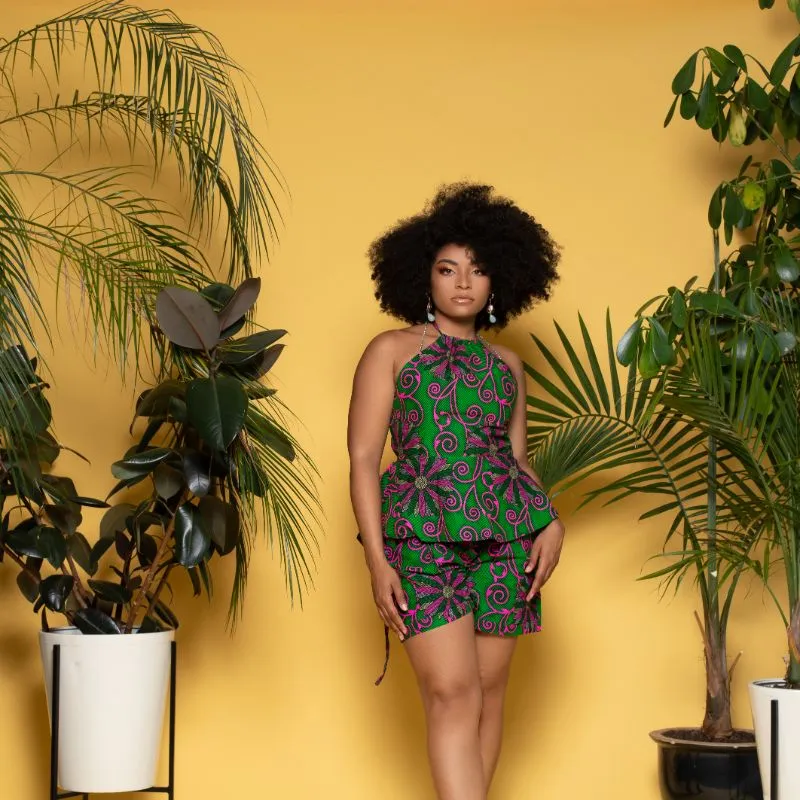 Bamiola High Waisted Shorts